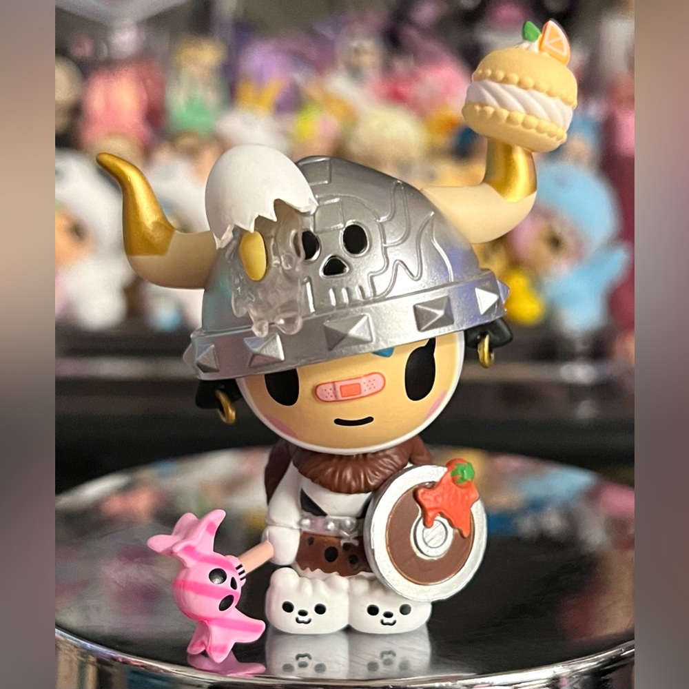 Tokidoki Mozzarella Collectible Art Figure Kawaii Princess Warriors Series